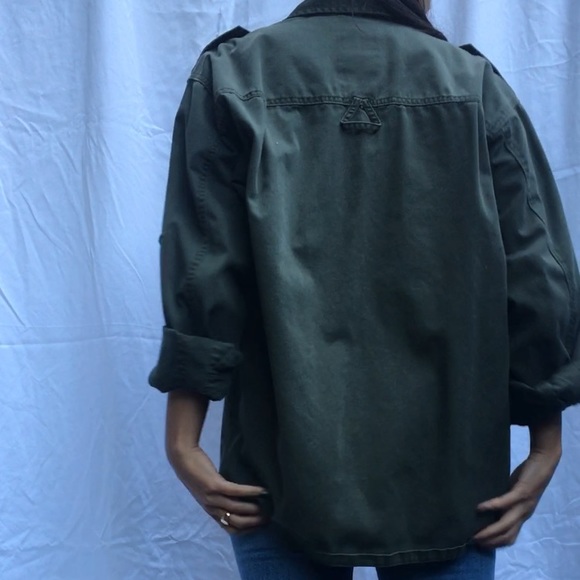 Vintage Green Army Jacket - Picture 4 of 4